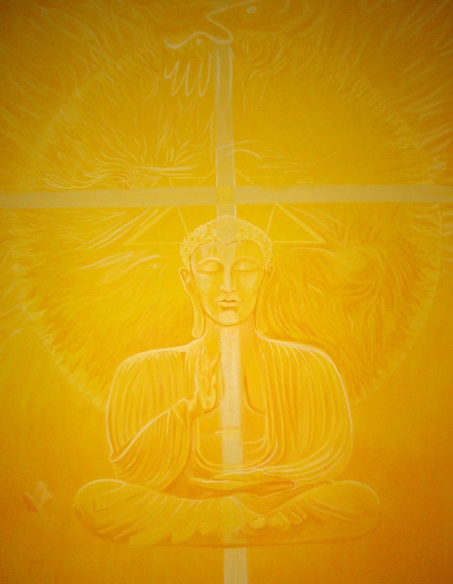Buddha Gelb